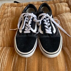 Vans Black and White Women's Sneakers